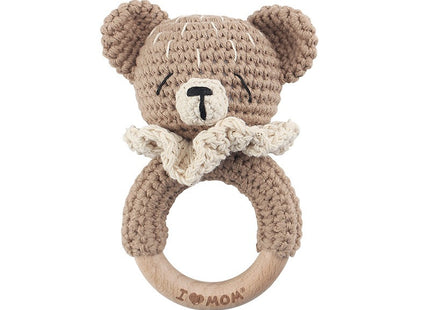 Baby Crochet Animal Rattle Knitted Cartoon Dolls