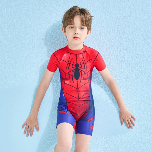 Boy's  Spider Swimsuit