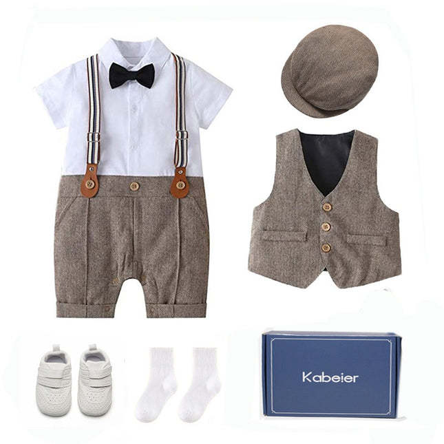 Summer Children's Gentleman's Dress Gift Box