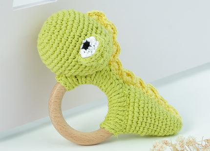 Baby Crochet Animal Rattle Knitted Cartoon Dolls