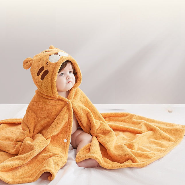 Little Tiger Children\Baby Bath Towel Super Soft Quick-drying