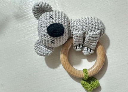 Baby Crochet Animal Rattle Knitted Cartoon Dolls